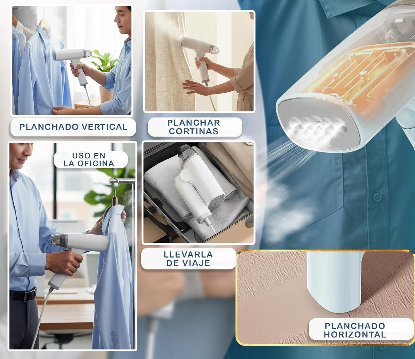 Plancha vertical de vapor Powerson®