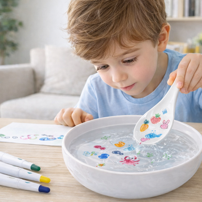 Rotuladores mágicos de tinta flotante 12uds Kidsy®